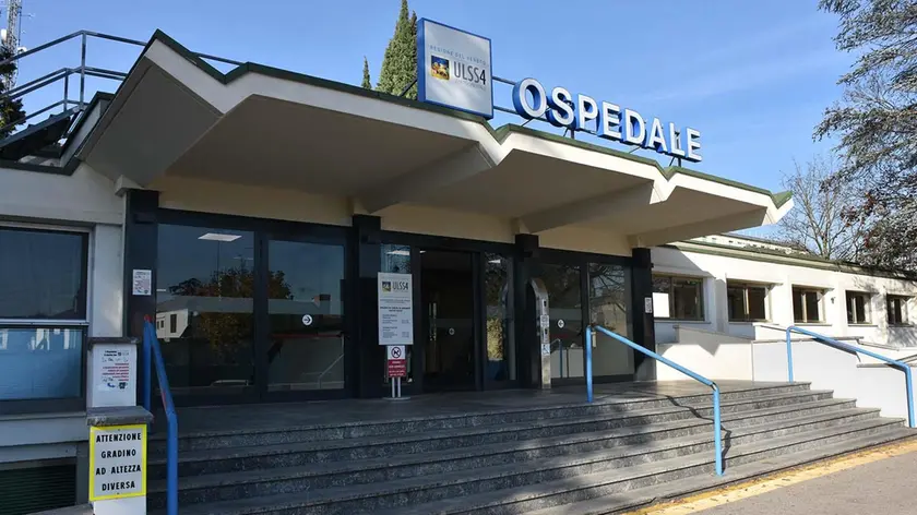 L’ingresso dell’ospedale di San Donà