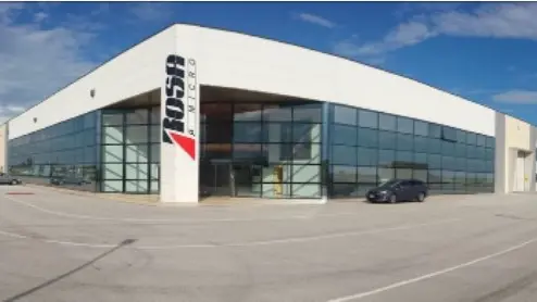 Lo stabilimento di Ceggia di Rosa Group