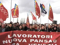 MANIFESTAZIONE PANSAC MANIFESTAZIONE PANSAC - Il recente sciopero dei lavoratori della Nuova Pansac sulla Romea