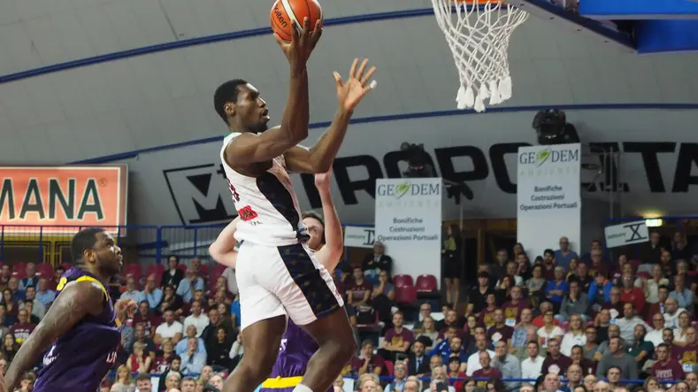 Foto Agenzia Candussi/Cruccu/ Palasport Taliercio, Mestre / Umana Reyer VS Holon, nella foto Biligha