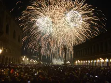 Interpress/M.Tagliapietra Venezia 01.01.2014.- Capodanno in Piazza San Marco.