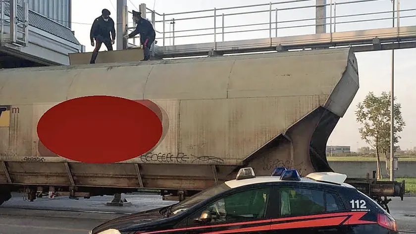 Clandestini trovati all’interno di un container di cereali nel Portogruarese