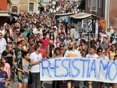 Interpress/Mazzega Venezia, 10.09.2016.-MANIFESTAZIONE "OCIO AE GAMBE CHE GO EL CAREO", ORGANIZZATA DAI RAGAZZI DEL GRUPPO GENERAZIONE '90.