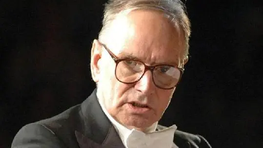 Ennio Morricone in concerto alle Terme di Caracalla a Roma, 7 maggio 2013. ANSA/UFFICIO STAMPA