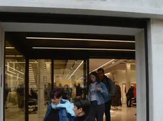 Interpress/M.Tagliapietra Venezia 27.10.2017.- Apertura Zara, Bacino Orseolo.