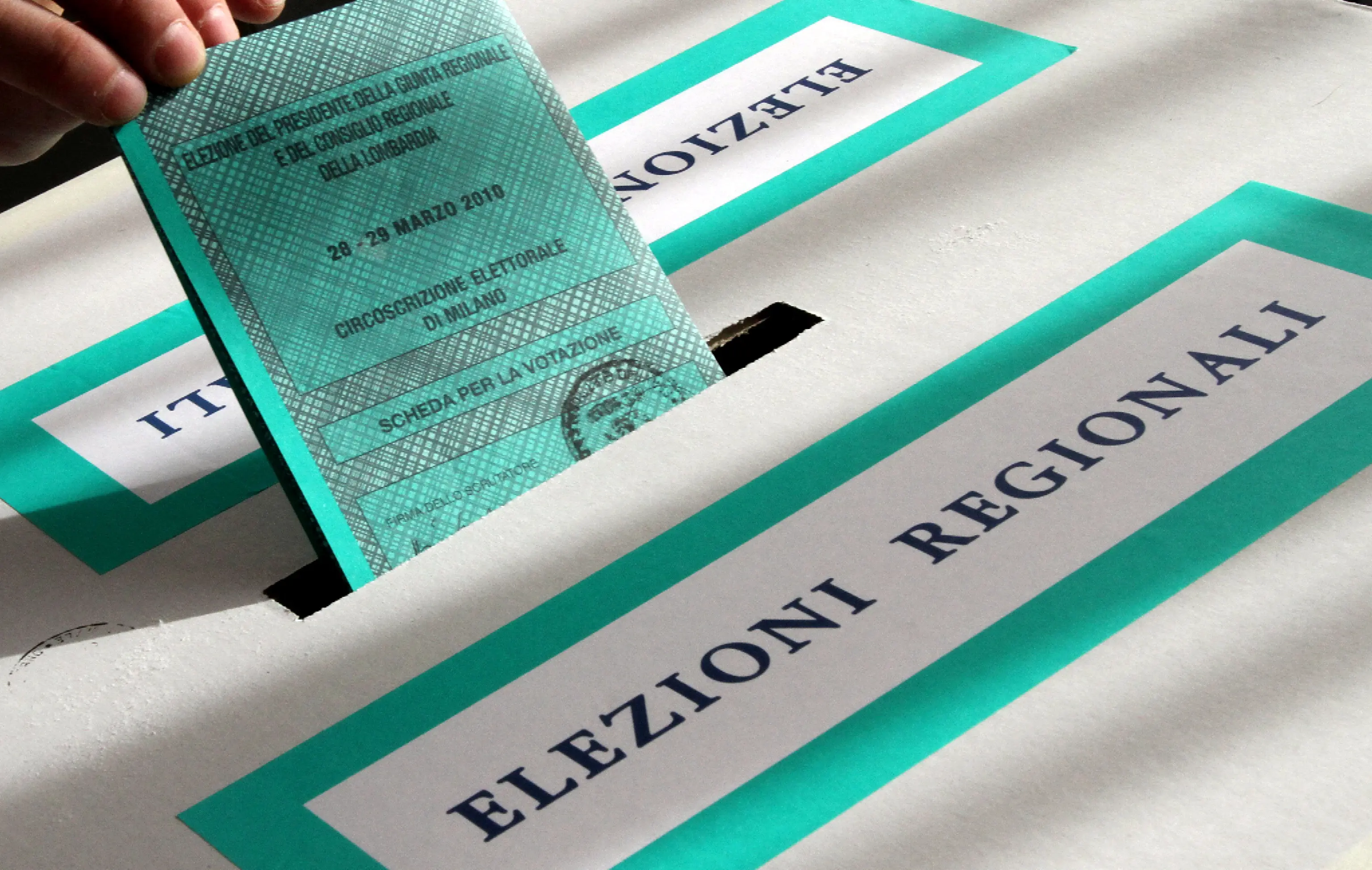 Il voto in Regione