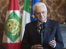 Il Presidente della Repubblica Sergio Mattarella rivolge il suo indirizzo di saluto in occasione dell'incontro con i Rettori della "Venice Internationale University", nel ventesimo anniversario di fondazione, Roma, 30 ottobre 2015 ANSA/ PAOLO GIANDOTTI - UFFICIO STAMPA E COMUNICAZIONE PRESIDENZA REPUBBLICA ++HO - NO SALES EDITORIAL USE ONLY++