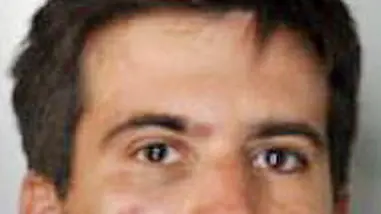 Gianluca Ferrari arrestato dalla Polizia per gli scontri No Tav a Chiomonte.Picchiati dalle forze dell'ordine in occasione dell'arresto: è quanto hanno fatto sapere oggi 5 luglio 2011 al gip Roberto Nadalini e Salvatore Soru, due dei quattro giovani No Tav arrestati domenica durante gli scontri in Valle di Susa.ANSA/DI MARCO