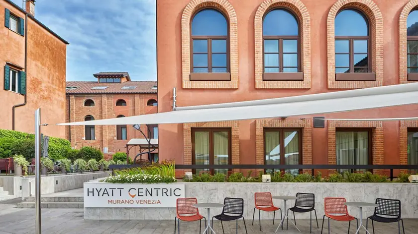 L'hotel Hyatt, evacuato dopo il principio di incendio