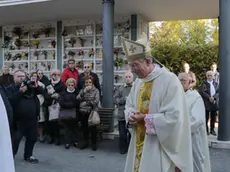 Foto Agenzia Candussi/ Chiarin/ Mestre cimitero/ Messa per i morti