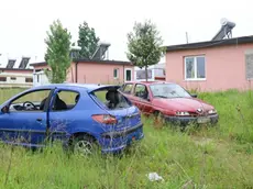 Foto Agenzia Candussi/ Morsego/ via del granoturco, Favaro Veneto/ sopralluogo al campo Sinti.