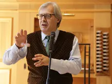 Il critico d'arte Vittorio Sgarbi