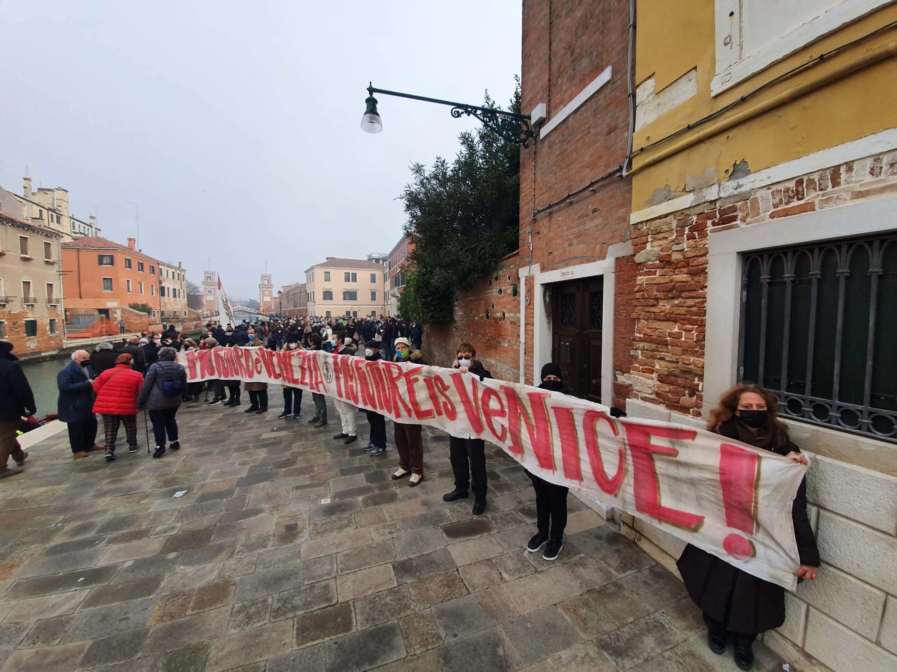 Interpress.Matteo Tagliapietra. 06.2.22.- Manifestazione Arsenale