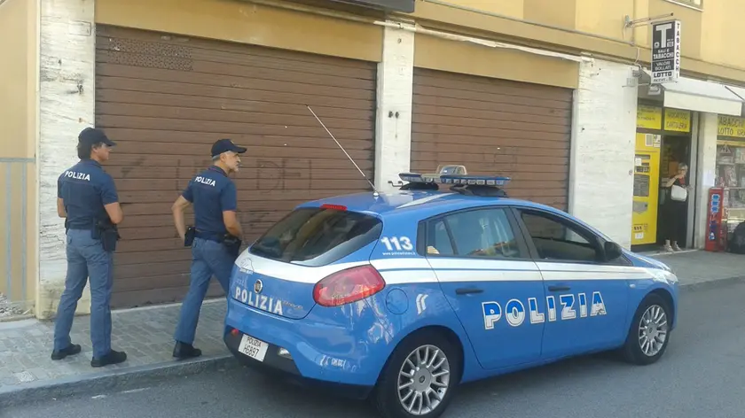 Volanti in azione a Mestre (foto d'archivio)