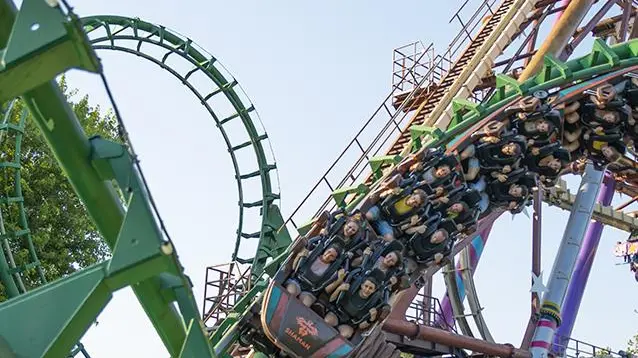La giostra Shaman a Gardaland