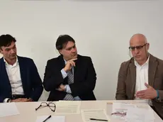 COLUCCI - DINO TOMMASELLA - SAN DONA' DI PIAVE - PRESENTAZIONE DEL CENTRO ANTIVIOLENZA - DA SX. DR. FILIPPI , BELLIO ROBERTO, PROF. TURCHI