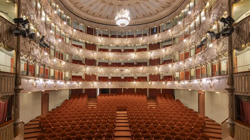 Il Teatro Goldoni, dove i bambini della scuola di San Polo si esibiranno a maggio