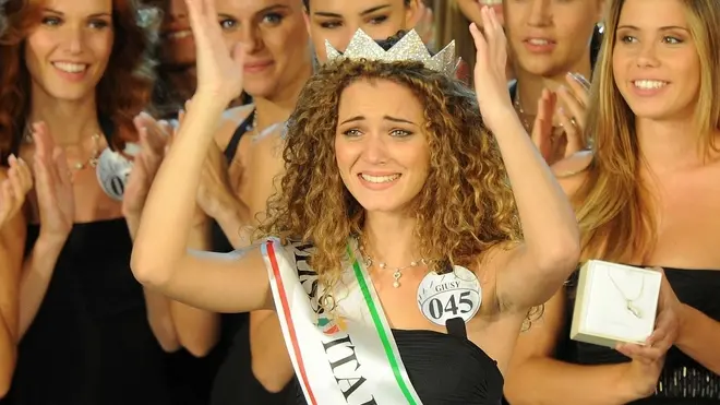 Giusy Buscemi wins the Miss Italia 2012 in Montecatini Terme, Italy, 10 september 2012. ANSA/CARLO FERRARO