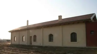 Un edificio restaurato nell’area di forte Cosenz