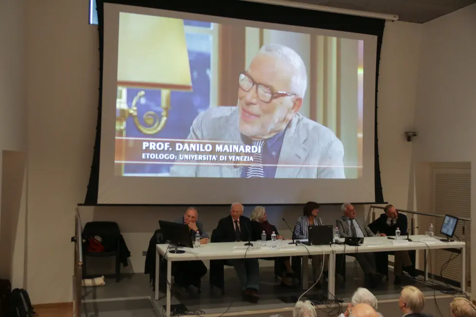 Foto Agenzia Candussi/ Chiarin/ Mestre, campus Ca Foscari via Torino/ Intitolazione dell'Auditorium del campus scientifico a Danilo Mainardi