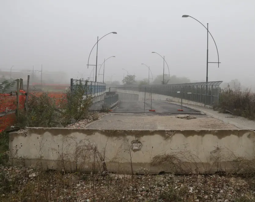 Foto Agenzia Candussi/ Chiarin/ Mestre, via Gazzera Alta/ Sopralluogo ai cantieri SFMR zona Gazzera assieme ai residenti e autorità