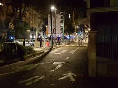 La polizia è intervenuta in via Cappuccina a Mestre, per una violenta aggressione