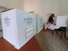 Interpress\M.Tagliapietra Venezia 19.09.2020.- Preparativi seggi. Bernardo Canal.