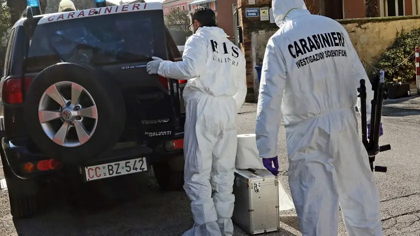 FILIPPI AG.FOTOFILM TREVISO IL RIS CARABINIERI IN VICOLO MARCO POLO,12