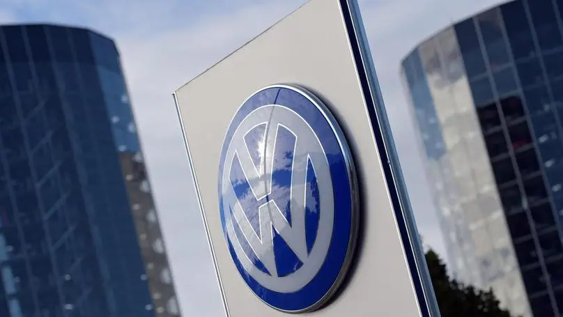 The corporate logo of Volkswagen (VW) in front of the storage towers of Volkswagen's Autostadt (car city) in??Wolfsburg, Germany, 25 September 2015. The board of embattled German carmaker Volkswagen (VW) is to announce the company's new chief executive. The appointment of the new VW chief is to become part of a likely major shake-up of the company's top management following the scandal, which was triggered by the carmaker's admission that it cheated on exhaust tests for its diesel models in the United States. ANSA/RAINER JENSEN