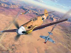 Un Messerschmitt 109, il più famoso aereo da caccia tedesco della Seconda guerra mondiale