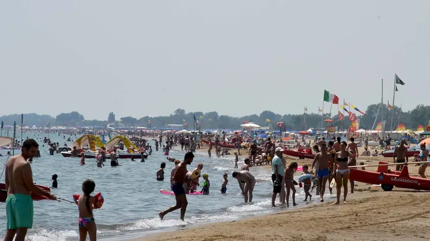 La spiaggia di Bibione