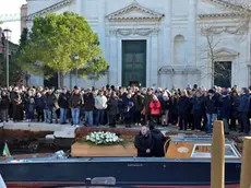 INTERPRESS-VENEZIA 09-12-2017. SAN PIETRO DI CASTELO. FUNERALE DEL GIOVANE FABIO GASPARINI DECEDUTO IN SEGUITO AD UN INCIDENTE NAUTICO.