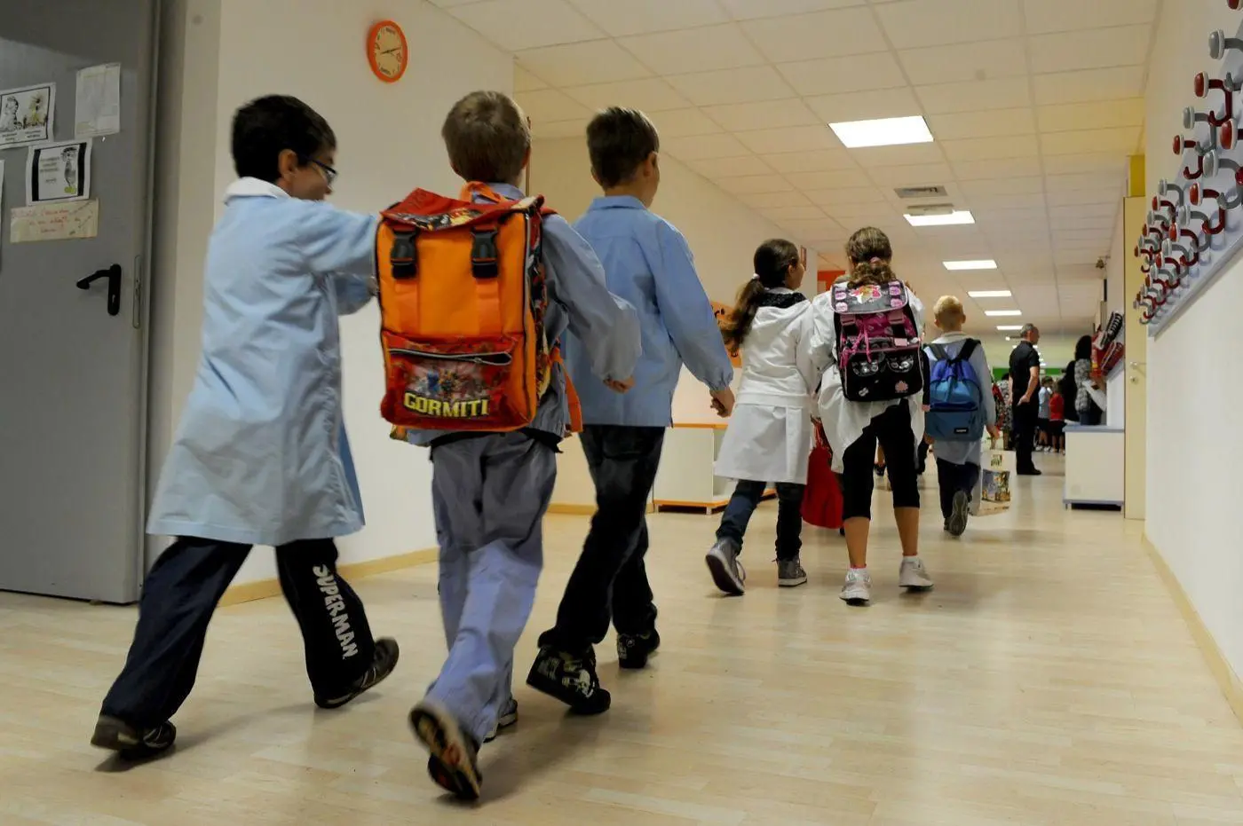 Il primo giorno di scuola alle gabelli