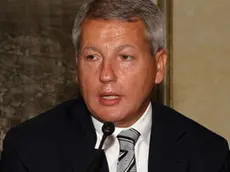 ROME - JULY 08: Women's Volleyball Serie A League President Mauro Fabris attends the Women's Volleyball Serie A League conference at Marini Palace on July 8, 2010 in Rome, Italy. (Photo by Paolo Bruno/Getty Images)