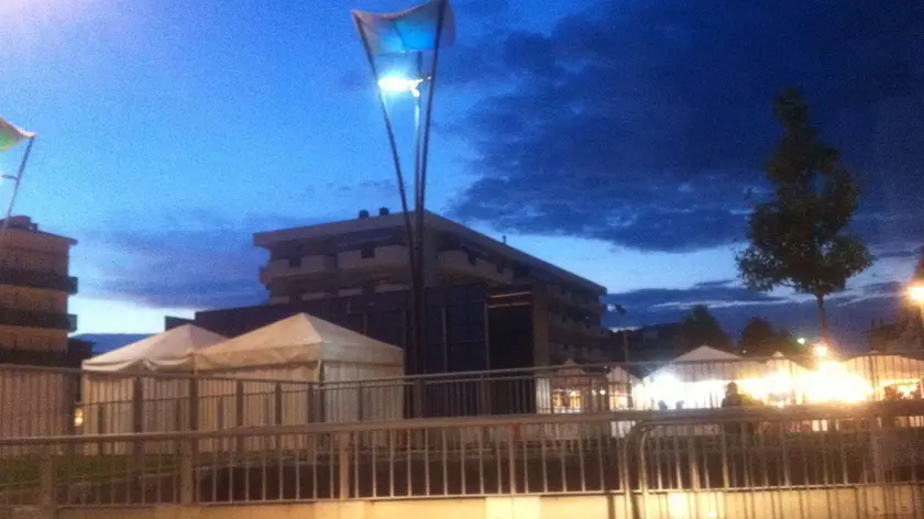 Piazza Milano a Jesolo