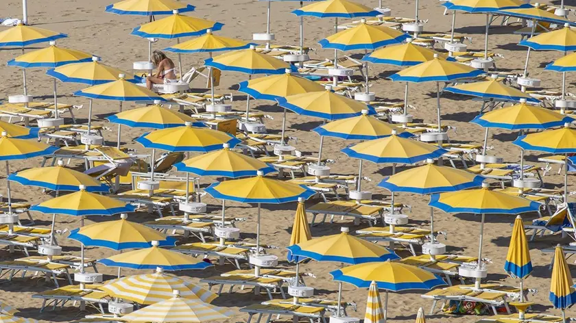La spiaggia di Jesolo
