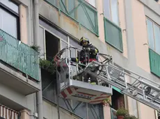 Incendio presso il civico 111 di viale San Marco a Mestre