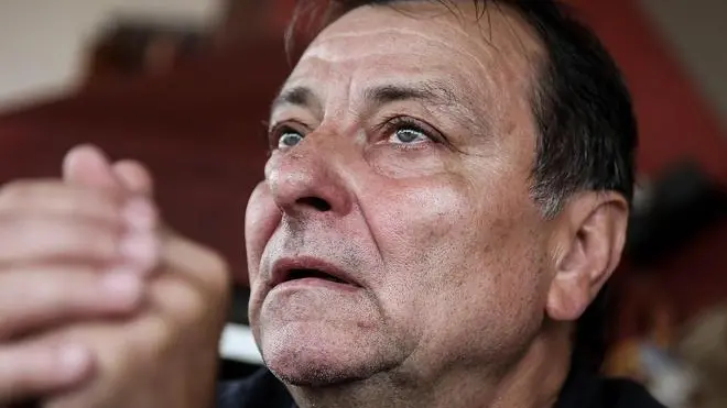 Italian former leftist activist Cesare Battisti, convicted in Italy for four murders, speaks during an interview in the city of Cananeia, 300 kilometers from Sao Paulo, Brazil, 30 October 2017. (Issued on 31 October 2017). EPA/Fernando Bizerra Jr. EPA/FERNANDO BIZERRA JR.