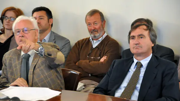 Il presidente del porto Paolo Costa e il sindaco Luigi Brugnaro