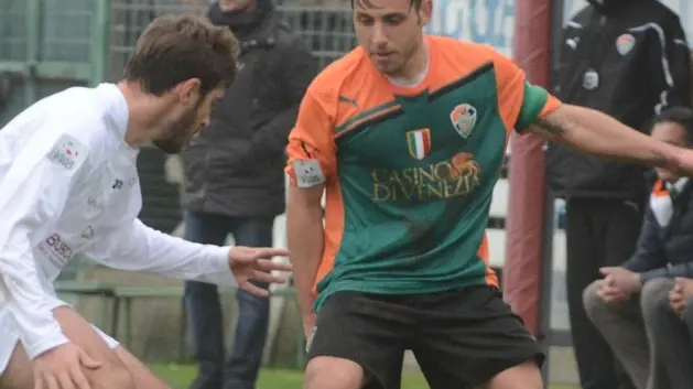 Cruccu Interpress/Tagliapietra Venezia 16.12.2012.- Calcio Venezia/Fano. Lauria