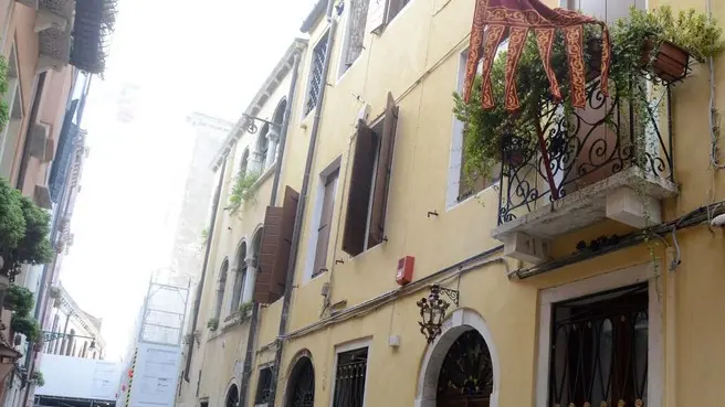 Cecchetti Interpress/Tagliapietra Venezia 24.11.2012.- Cà Pagan in calle delle carrozze a San Samuele, San Marco 3268.