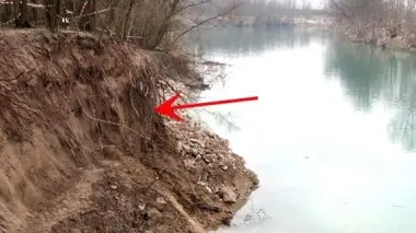 L’argine del Piave a Croce dove sono stati trovati altri resti di soldati