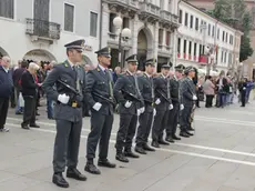 Commemorazione del 4 novembre a Mestre in piazza Ferretto