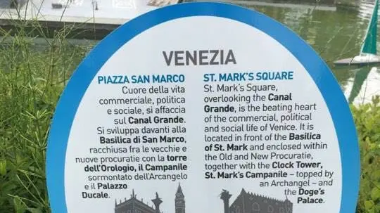 La foto pubblicata da Venessia.com