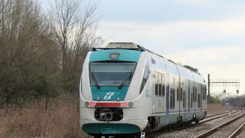 Un treno sulla Casarsa - Portogruaro