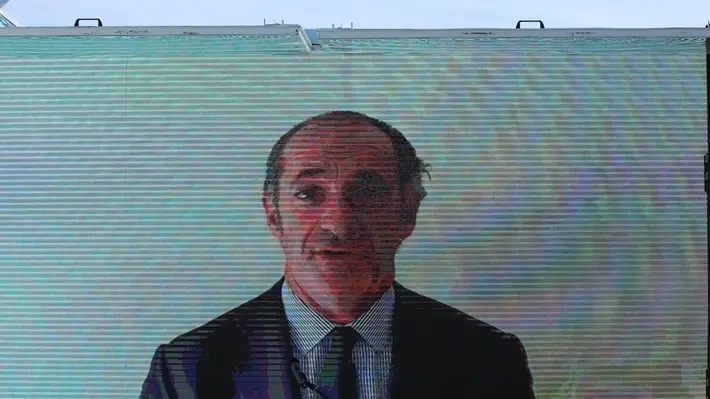 De Polo - Dino Tommasella - Caorle - Inaugurazione Centro per la Lavorazione Prodotti Ittici O. P. Bivalvia Veneto - videomessaggio Luca Zaia