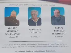 L’epigrafe affissa alla porta di casa