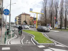 Lavori completati in via Trieste a Catene con rotonde e pista ciclabile - Marghera