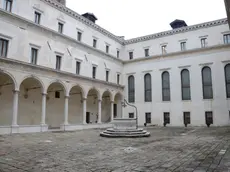 Interpress\M.Tagliapietra Venezia 26.03.2019.- Sede TIM di San Salvaor (Future Centre) Chiostro interno. Foto d'archivio