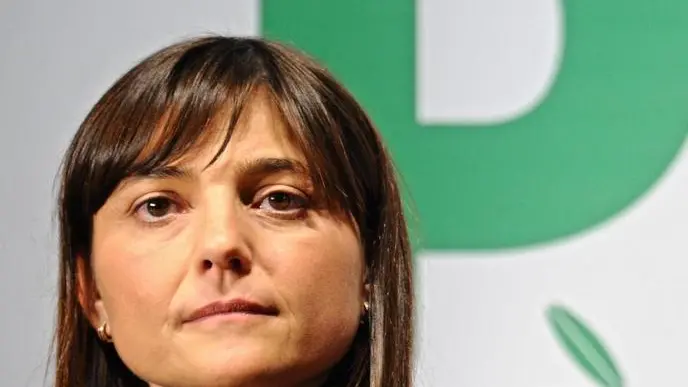 Debora Serracchiani, vicesegretario nazionale del Pd, partecipa all'assemblea Regionale Toscana " la Toscana che Sar?? ", Firenze 10 gennaio 2015. .ANSA/MAURIZIO DEGL INNOCENTI
